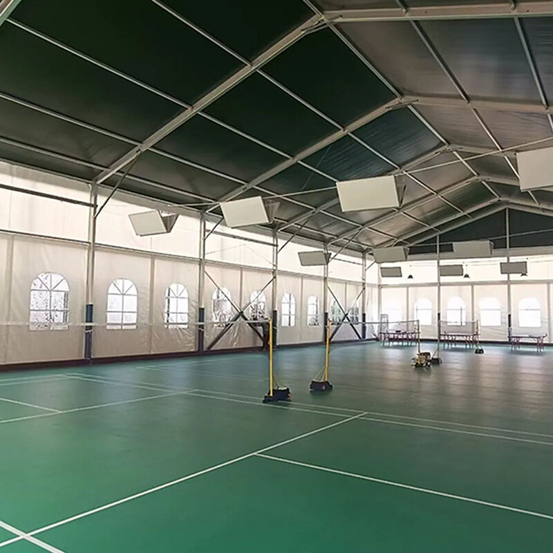Professional New Type Outdoor Indoor Sports Padel Court Tent Cover details
