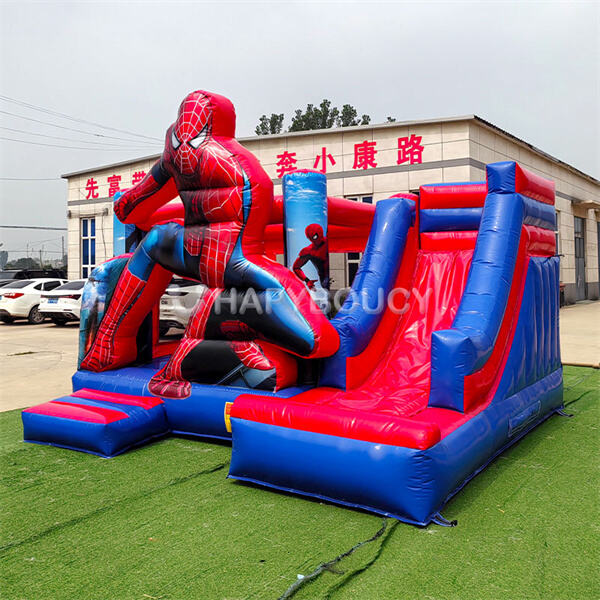 Hopp etter hjertens lyst i en bouncy castle