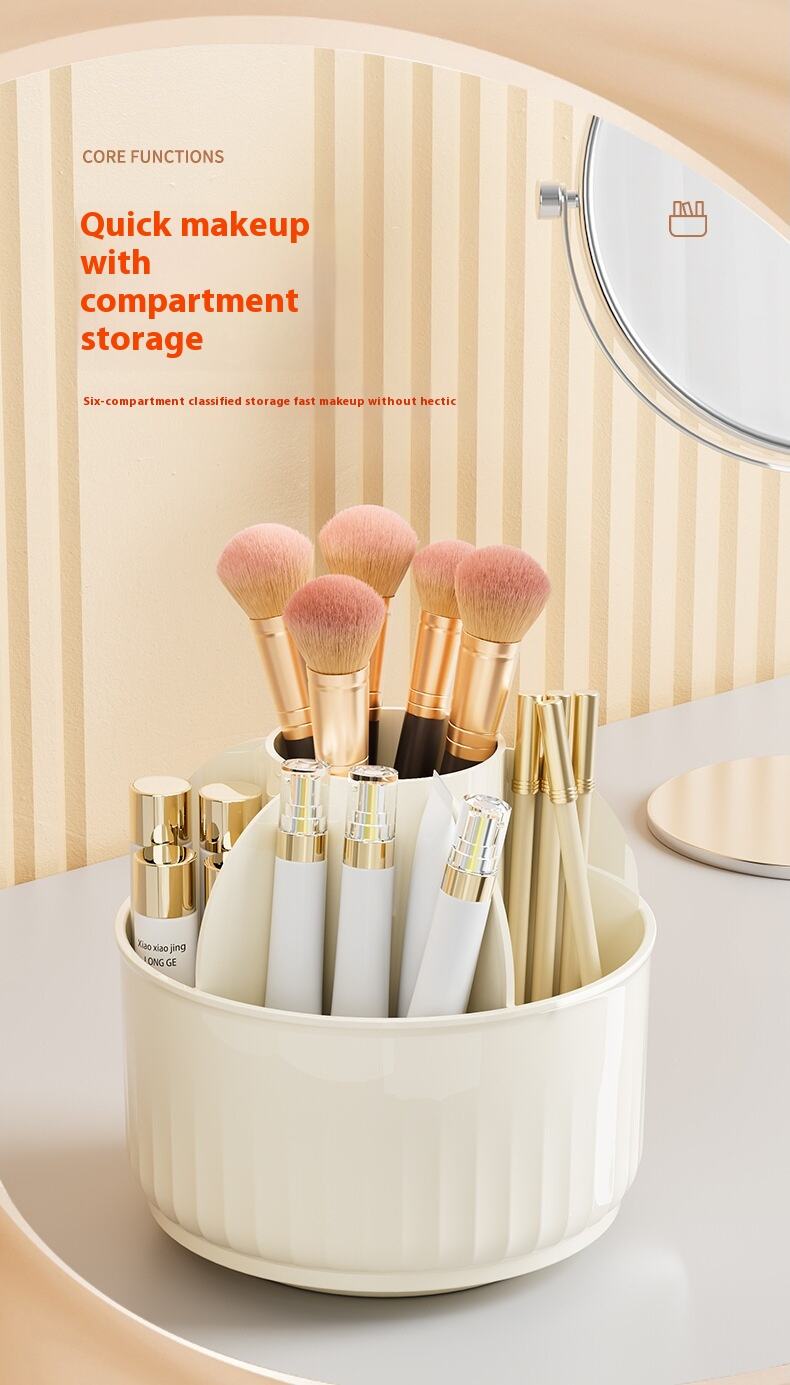 Wholesale Three-Layer INS Drawer with Lighted Cosmetic Mirror Double Sided Air Storage Box for Jewelry Combination Storage manufacture