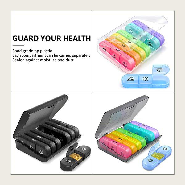 Take control of your health with a daily pill organizer
