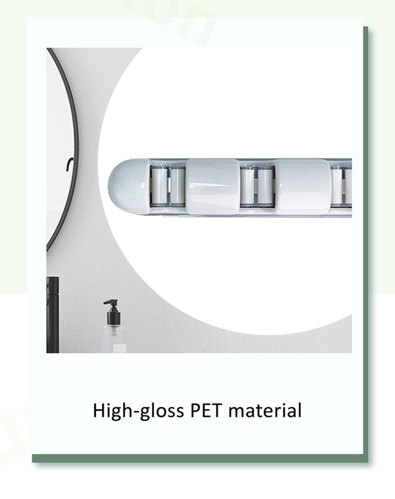 product hot sale plastic wall mounted hole free with hooks broom mop storage rack bathroom bathroom balcony-5