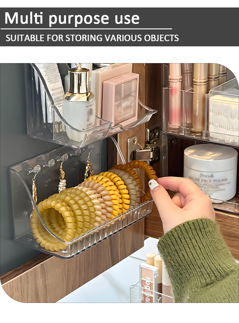 product hot products transparent storage plastic boxes wall mounted storage boxes plastic cabinet door storage organisationr-5