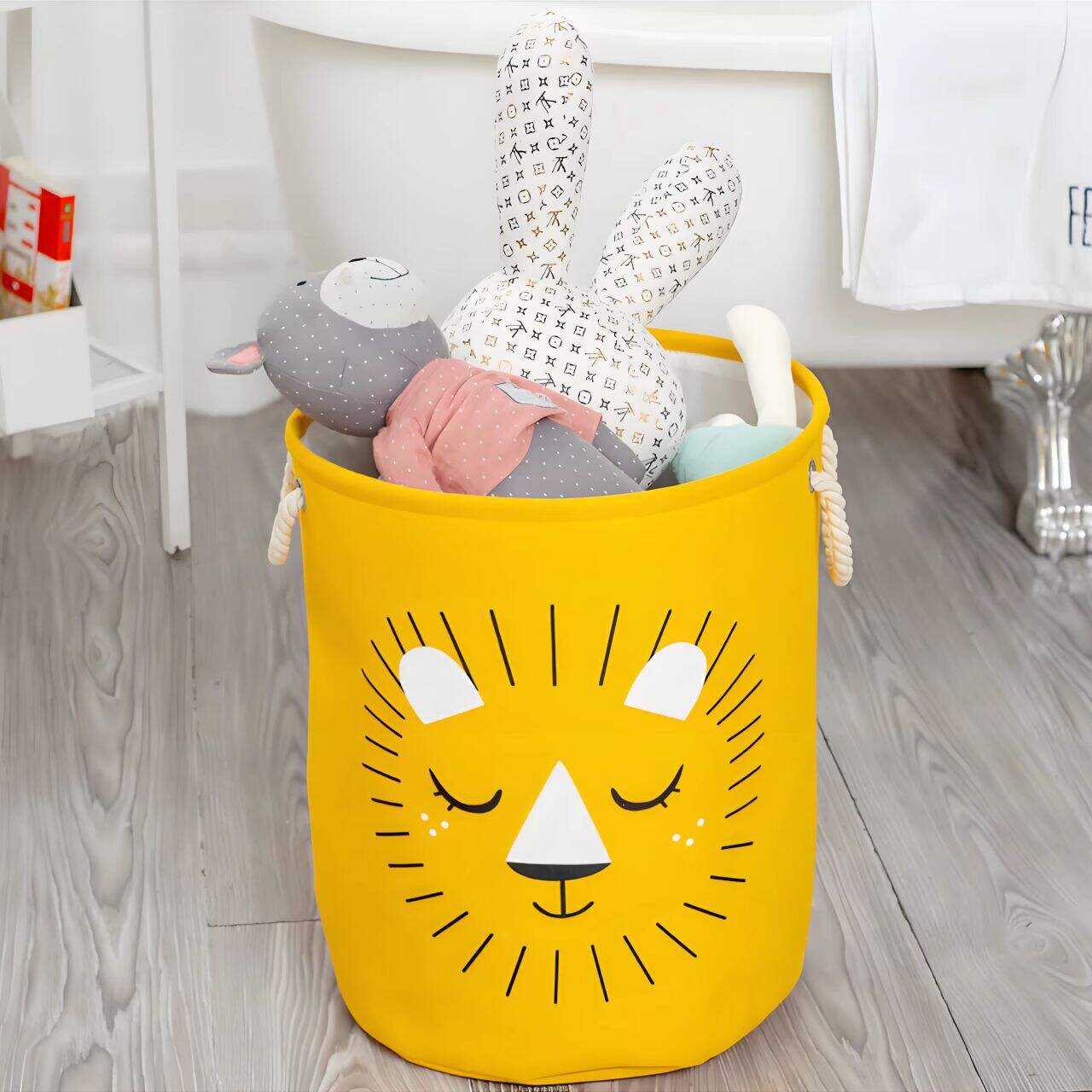 Say goodbye to messy playrooms with this toy storage organizer