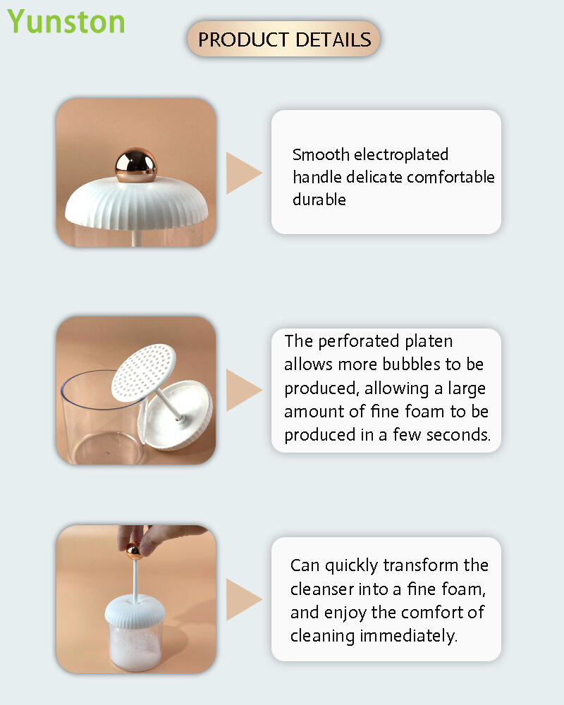 Portable Facial Cleanser Foam Maker Shampoo & Facial Cleanser Foam Maker Cup Plastic Facial Cleanser Foam Maker factory