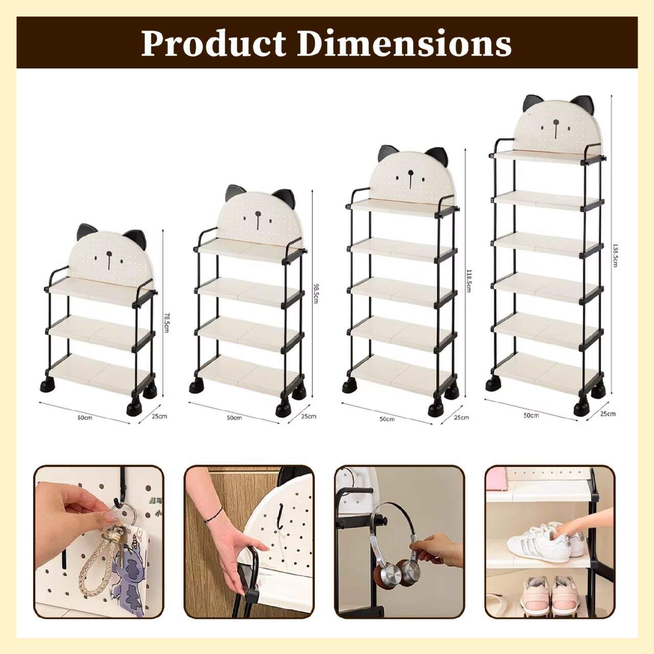 Streamline your inventory and showcase your footwear collection with our customizable shoe organization options