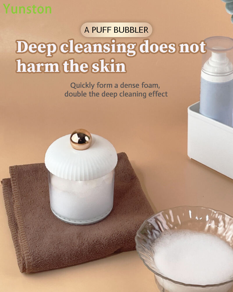 Portable Facial Cleanser Foam Maker Shampoo & Facial Cleanser Foam Maker Cup Plastic Facial Cleanser Foam Maker factory