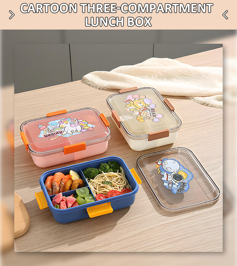 Hot Sale Eco-Friendly Thermal PP Bento Container Safe Plastic Lunch Box Spoon for School Food Fruit Storage Take-Away Container supplier