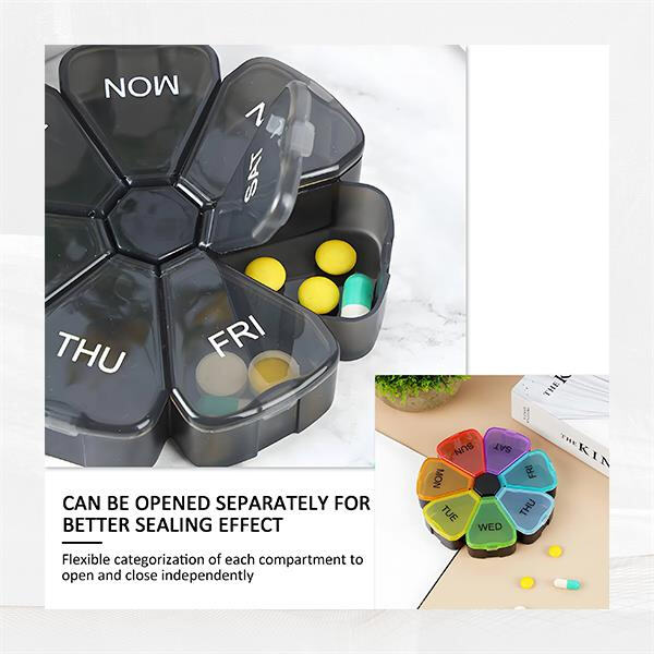 Keep your medication on track with a weekly pill box