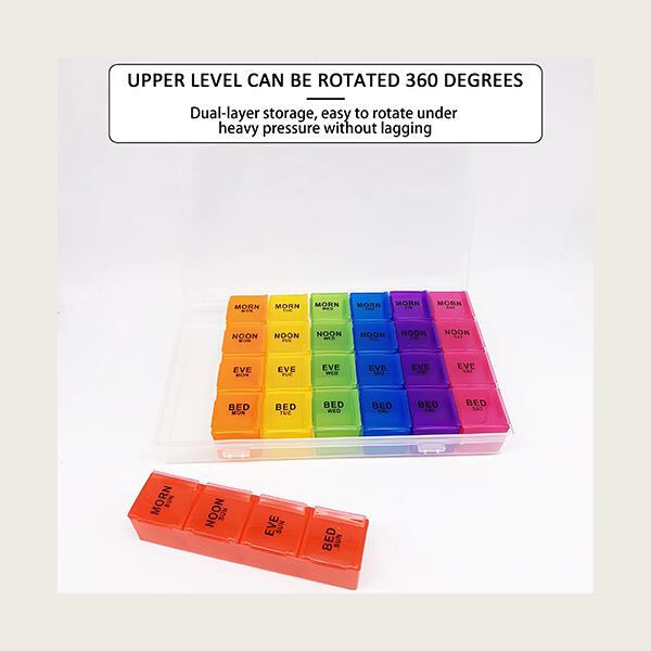 Keeping track of your medication has never been so simple than with a pill organizer.