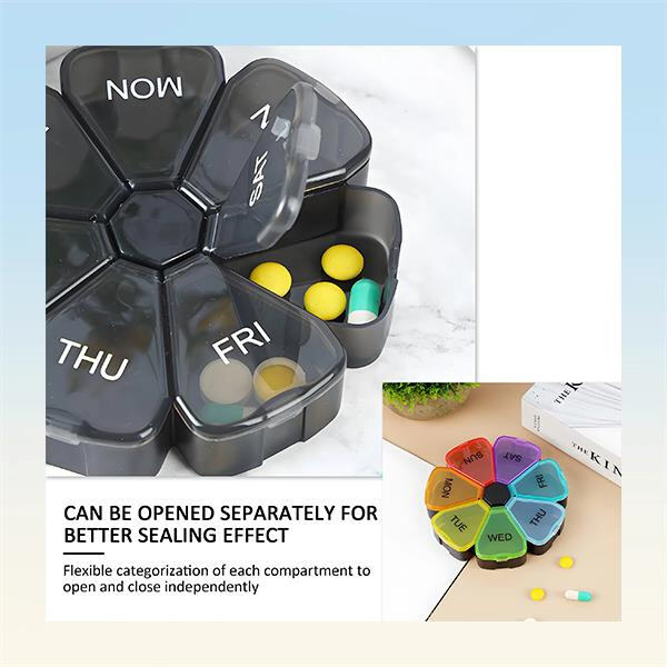 Keep track of your daily pills with a handy pill case organizer