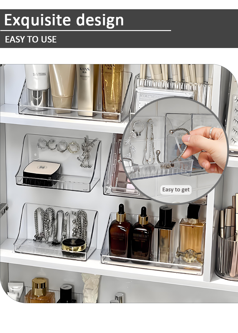 product hot products transparent storage plastic boxes wall mounted storage boxes plastic cabinet door storage organisationr-8