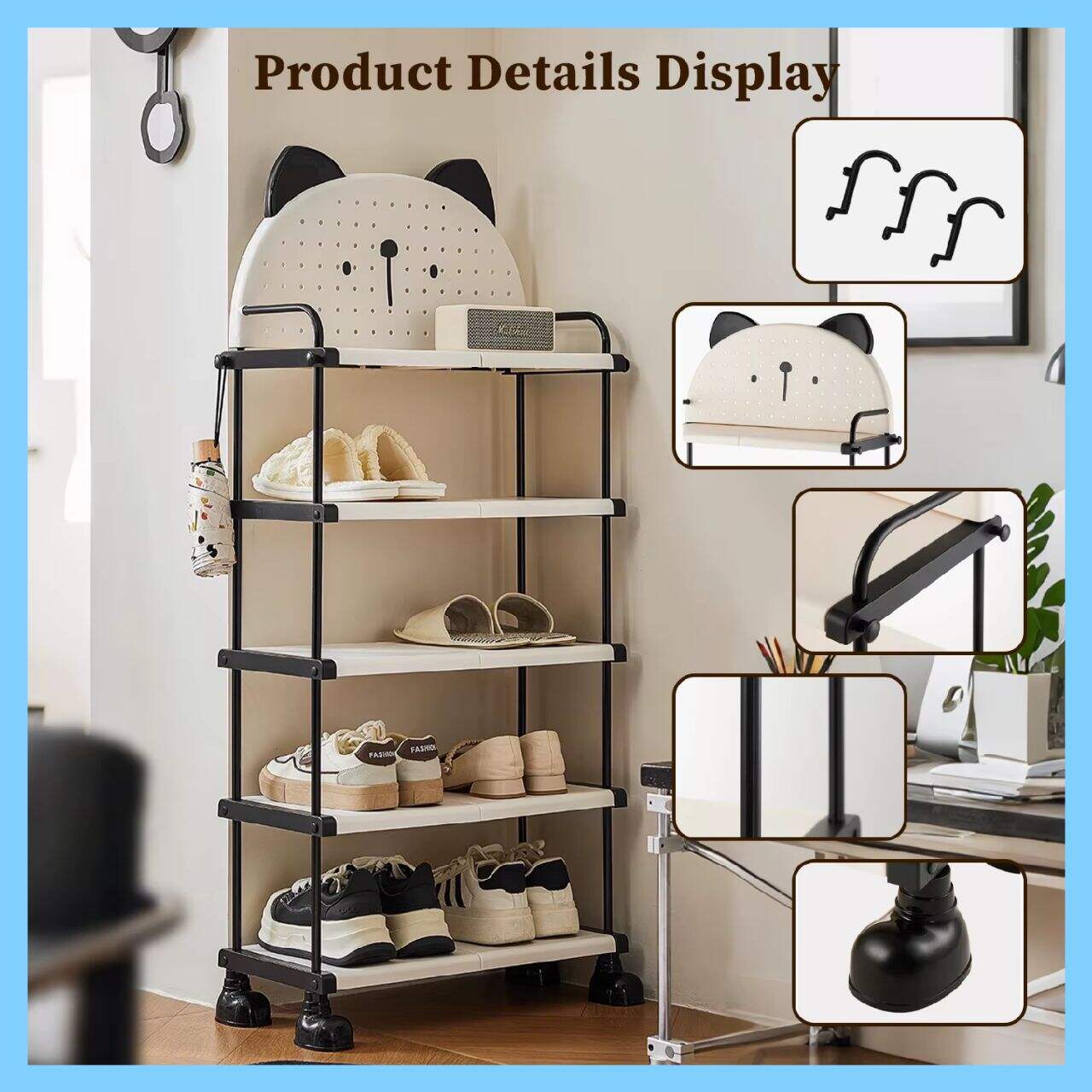 Maximize storage and display space with our versatile shoe rack options