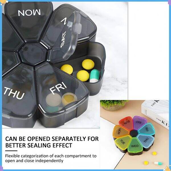 Simplify your medication routine with a pill box organizer