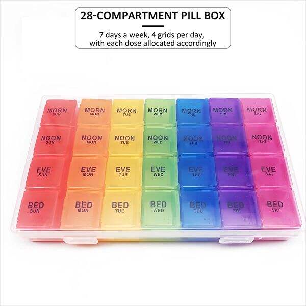 Stay on top of your health with a pill box organizer
