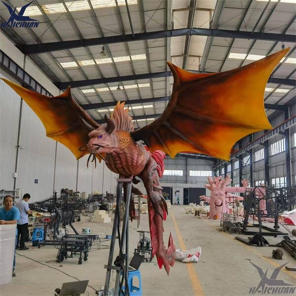 Qué diferencia a nuestros animatrónicos de dragón para Halloween del resto