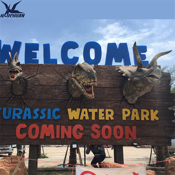 Mga Opsyon na Maaaring I-customize para sa Natatanging Disenyo ng Estatuwa ng Ulo ng Dinosaur