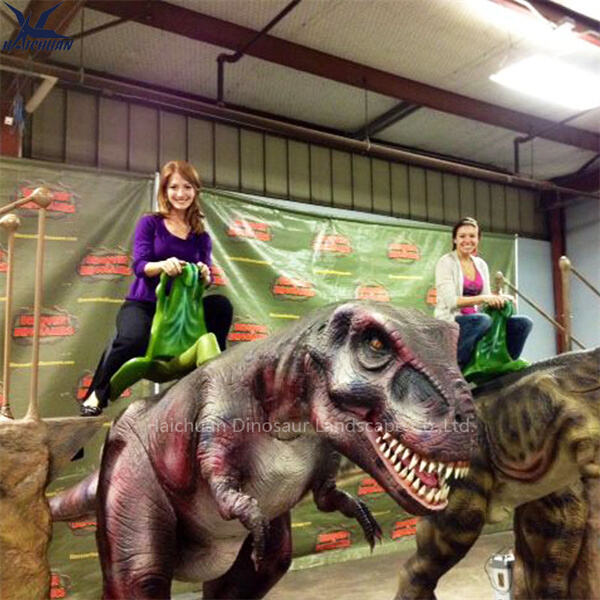 Pelbagai pilihan reka bentuk mainan naik T Rex untuk semua keutamaan dan keperluan