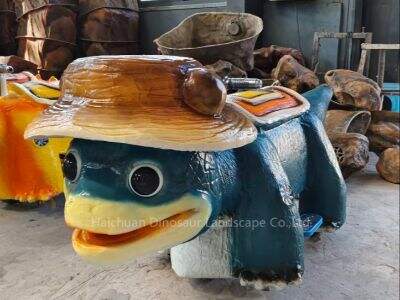 Quomodo dinosaurius ad ambulandum visitatores in publicis zoo adiuvat