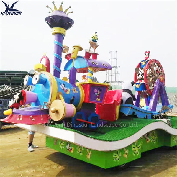 Diseños de carrozas personalizables para desfiles