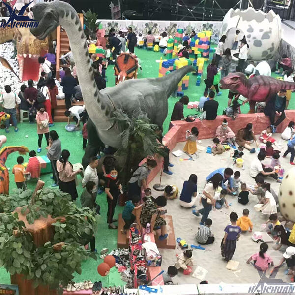 Mag-iba sa pamamagitan ng aming natatanging at nakakaakit na eskultura ng dinosaur