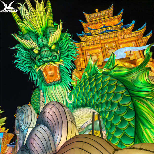Destáquese de la competencia e impresione a sus clientes con nuestras únicas linternas chinas de dragón
