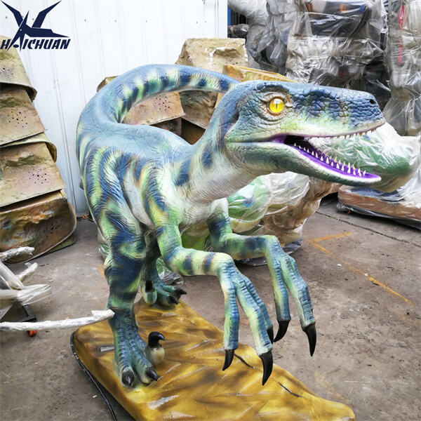 Realistiko ng estatwa ng dinosaur na ibinebenta