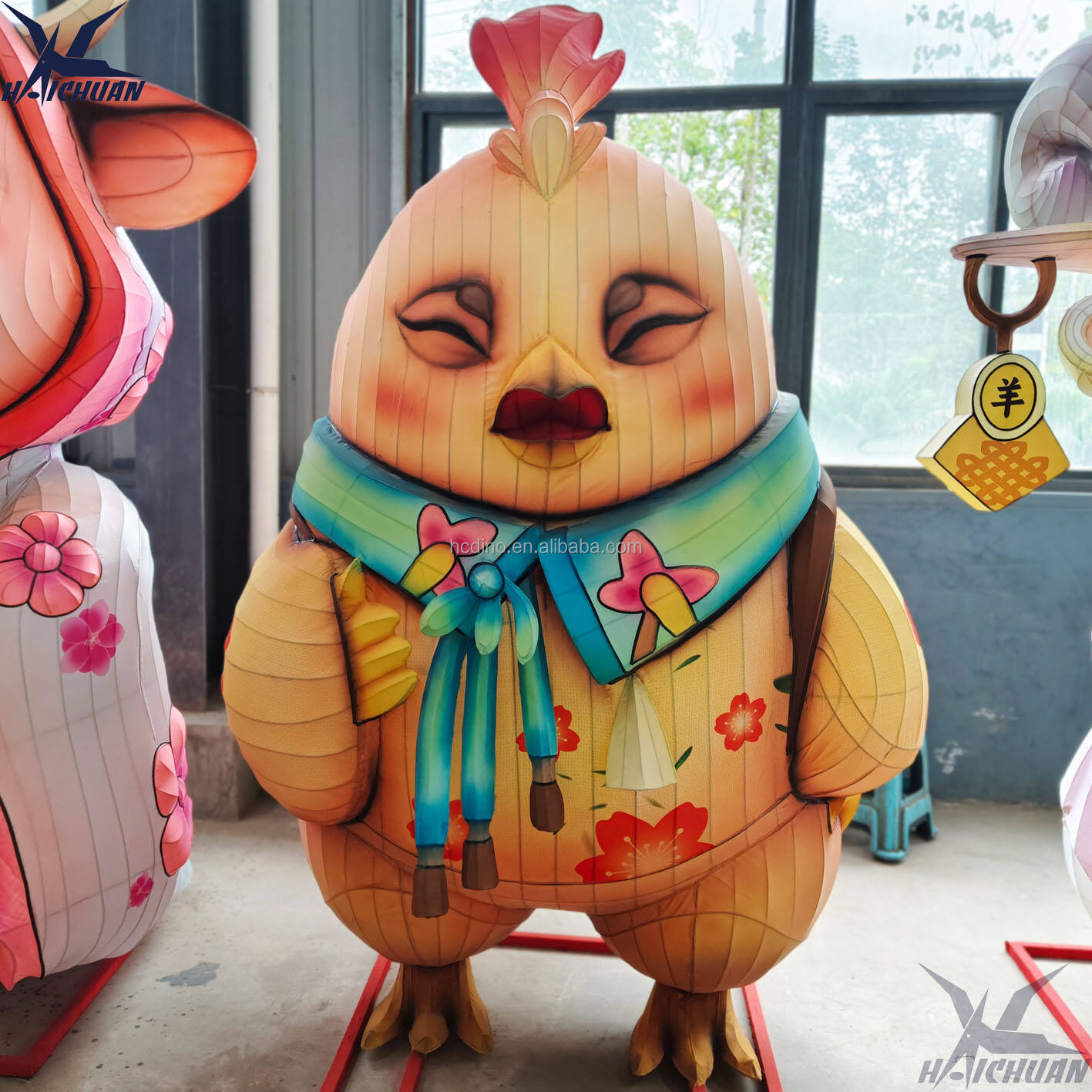 product chinese silk outdoor lanterns 3d snake lantern in stock for chinese lunar new year decorations 2025-10