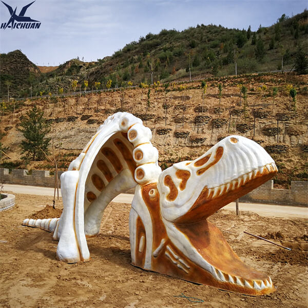 Impressin ang iyong mga kliyente sa aming malawak na koleksyon ng mga modelo ng malaking bungo ng dinosaur