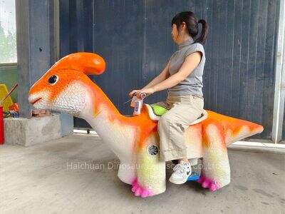 Por qué un dinosaurio montable es una adición rentable a cualquier parque de atracciones
