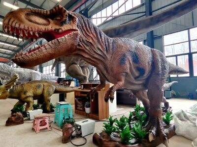 Säkerhetsstandarder för en kommersiell körbar dinosaurieinstallation