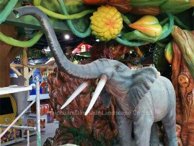 Cómo proteger las articulaciones mecánicas de un dinosaurio animatrónico para exteriores contra la corrosión