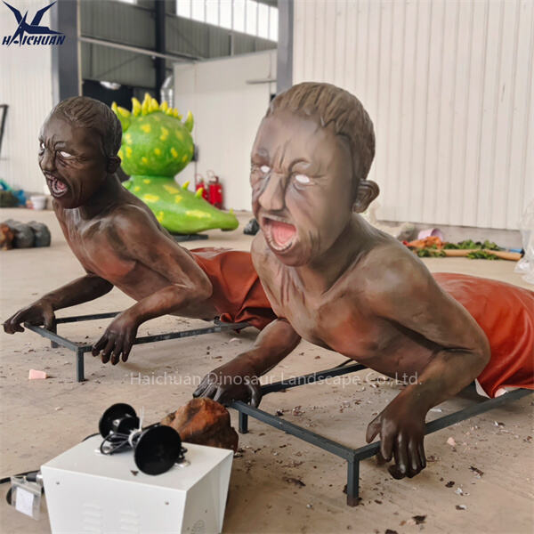 Spooktacular Halloween zombie animatronics for your business