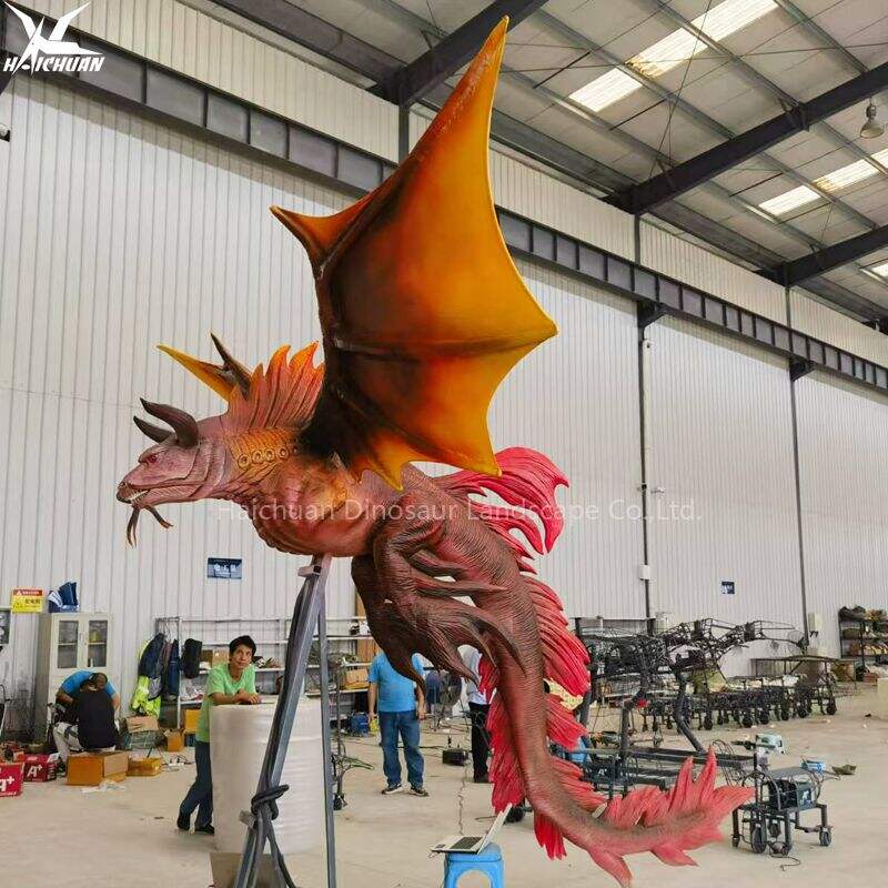 Qué características buscar en un dragón animatrónico al por mayor