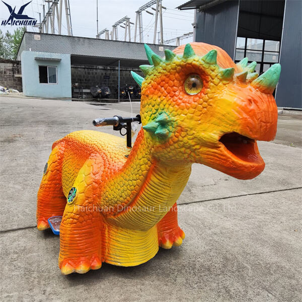 Mga nangungunang kalidad, matibay na dinosaur kiddie rides para sa mga amusement center