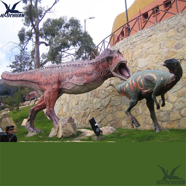 Mga nakapapasadyang estatwa ng dinosaur na inayon sa iyong tiyak na pangangailangan