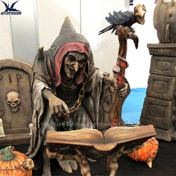 Selección espeluznante de animatrónicos para crear una experiencia inolvidable en Halloween