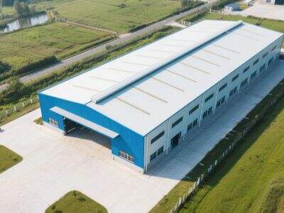 Design of Steel Structure Workshop Roof Drainage System: Slope Setting, Drainage Ditch Material Selection