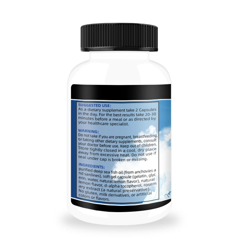 Fish Oil Omega 3 EPA & DHA 2250 mg - Burpless Lemon Flavor Triple Strength Supplement  manufacture