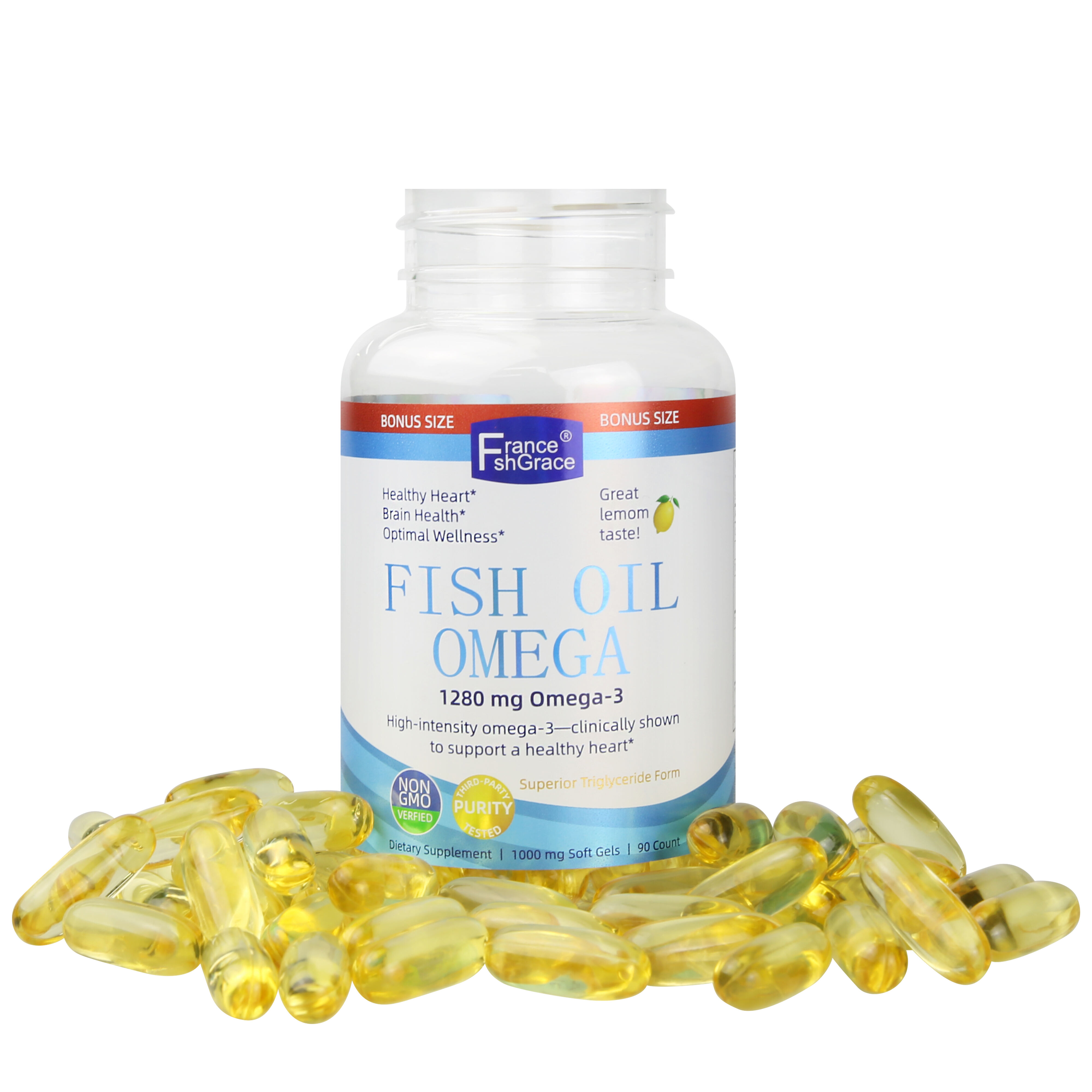 Omega 3 Fish Oil with Private Label manufacture