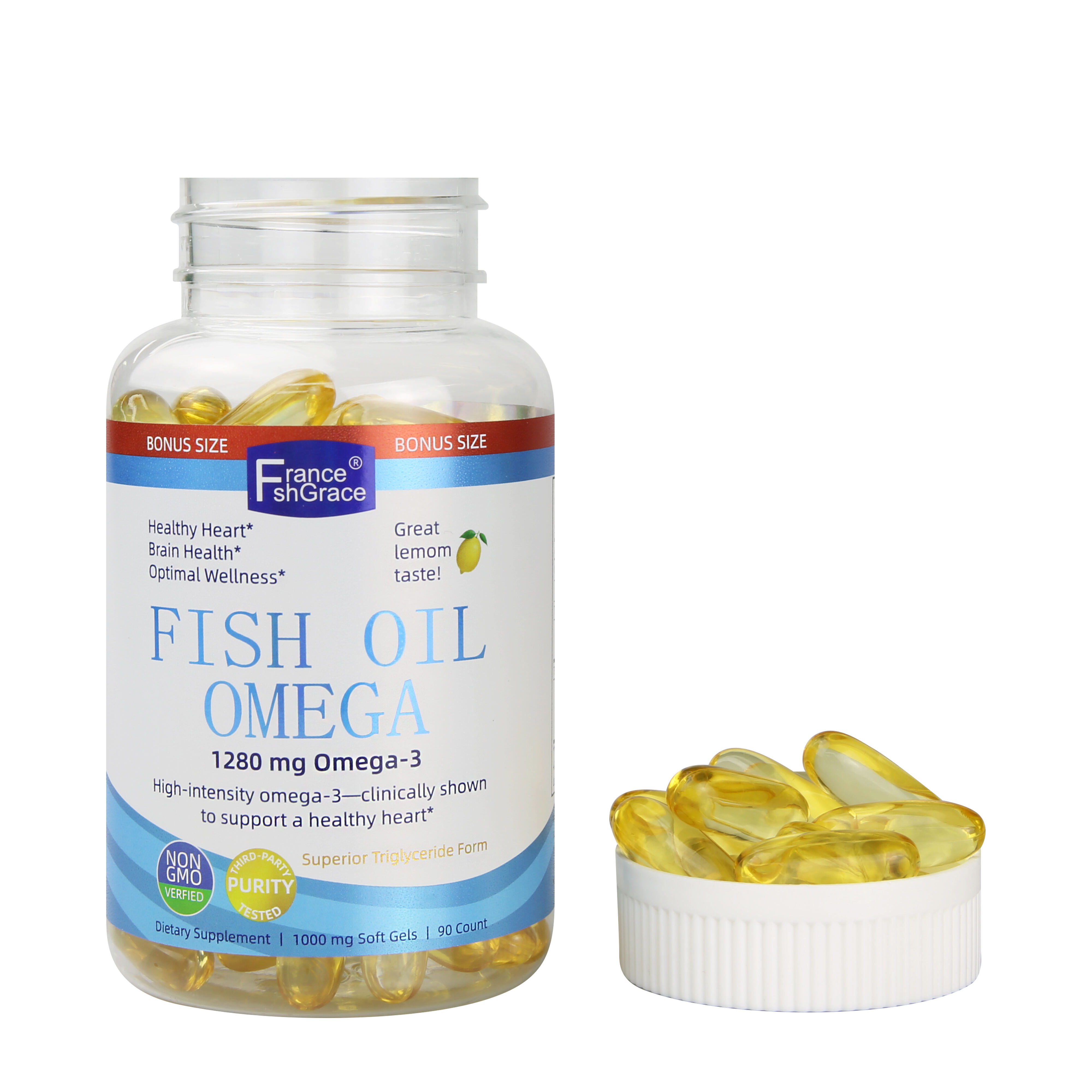 Omega 3 Fish Oil with Private Label details