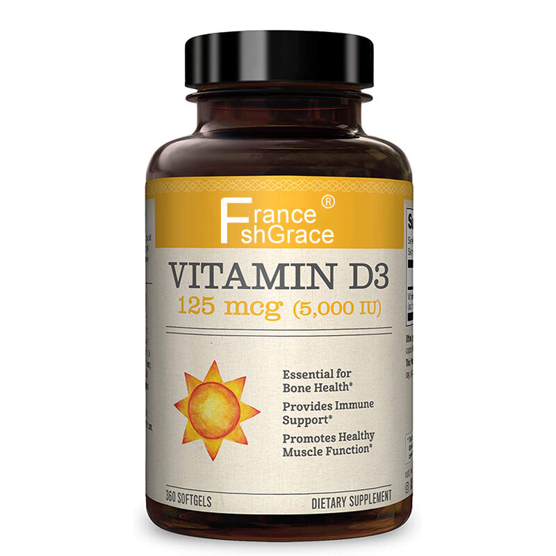 Vitamin D3 Softgel Healthy Muscle Function Immune Support details