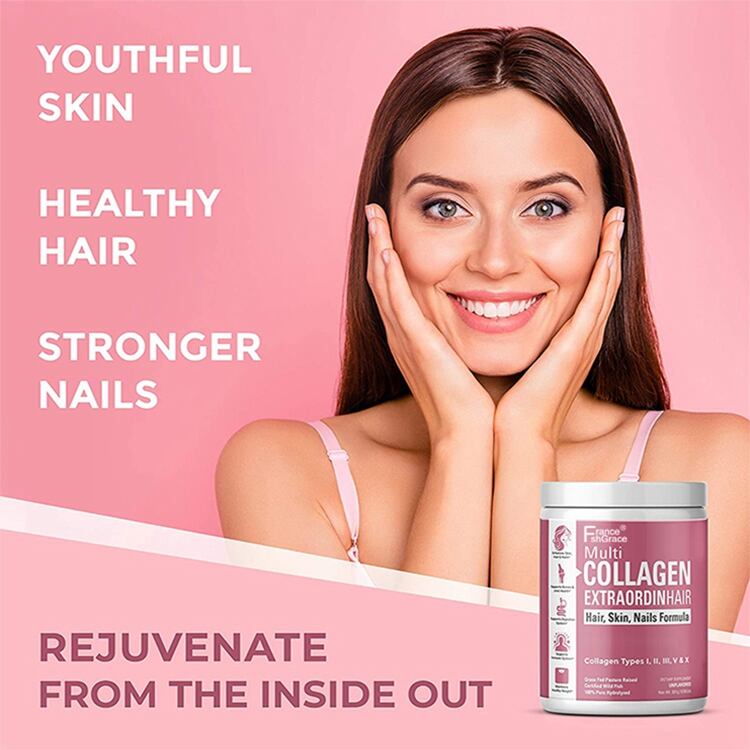 5 Hydrolyzed Collagen Peptides For Skin Hair Nails Joints supplier