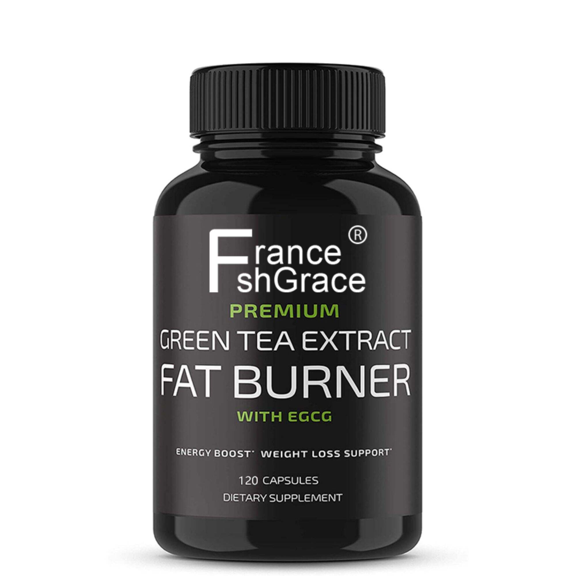 Green Tea Extract Fat Burner with EGCG, 60 Capsules