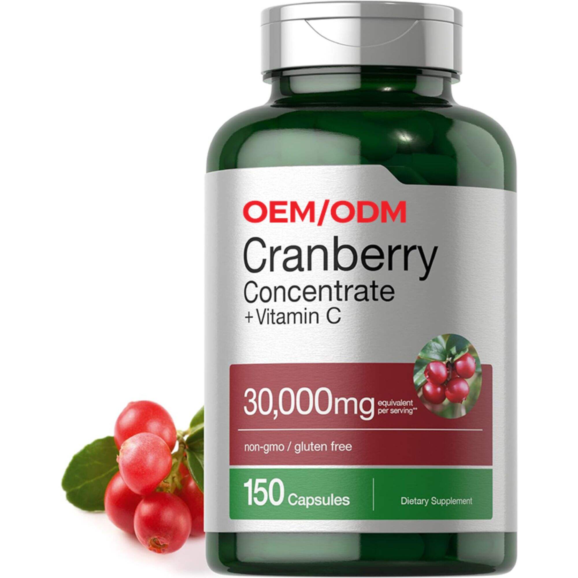 Cranberry Concentrate Extract Pills Vitamin C  150 Capsules Triple Strength Ultimate Potency Formula