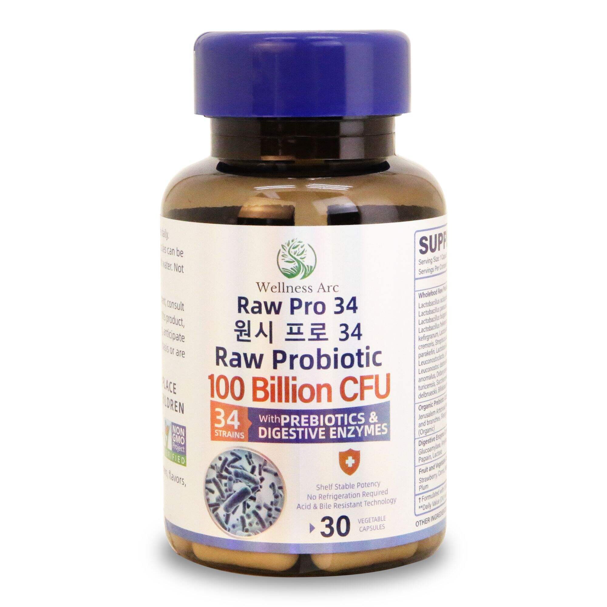 Raw Probiotics 100 Billion CFU