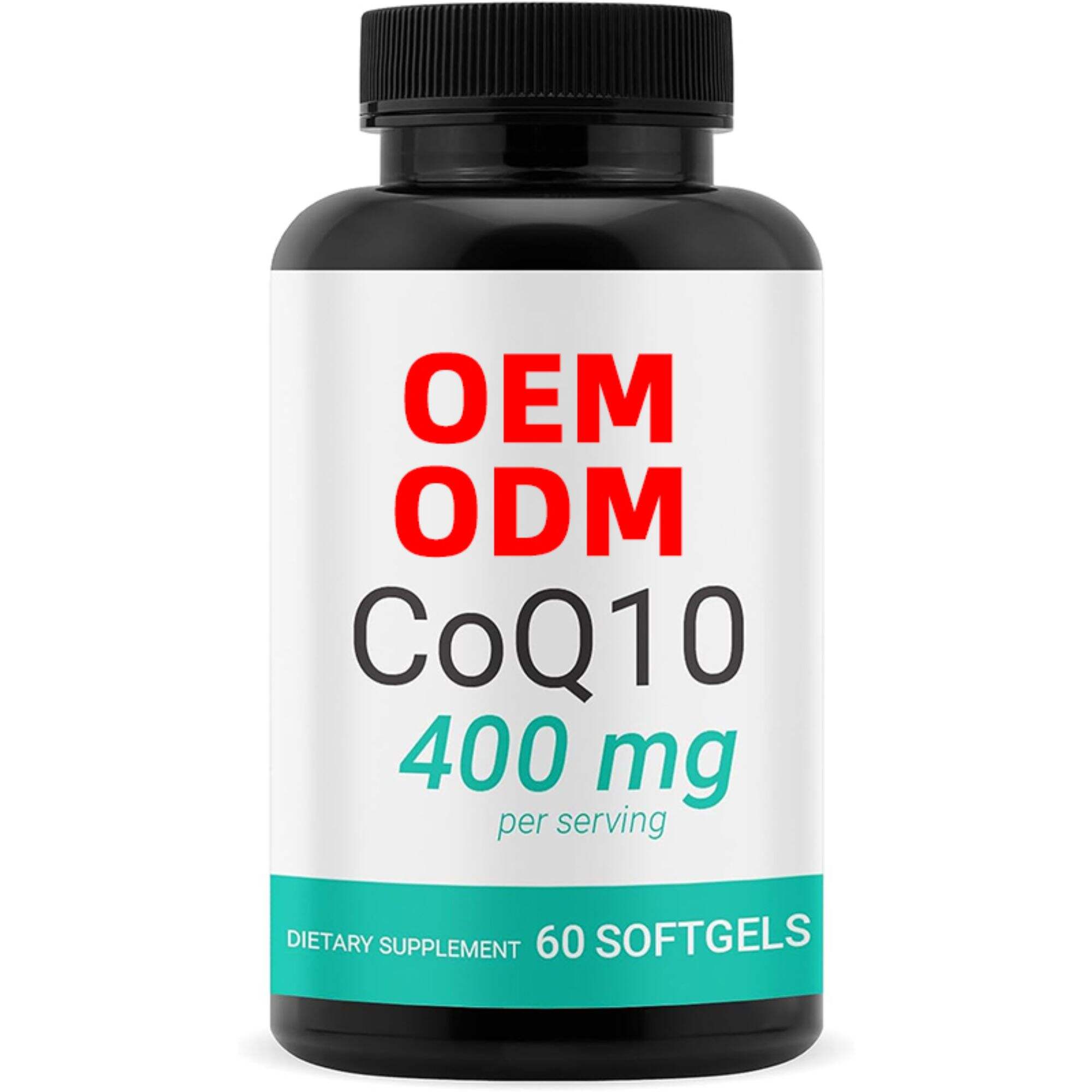 CoQ10 400mg Softgels - Premium Coenzyme Q10 - Co Q-10 200mg Softgel / 400mg Per Serving - 60 Liquid Softgels