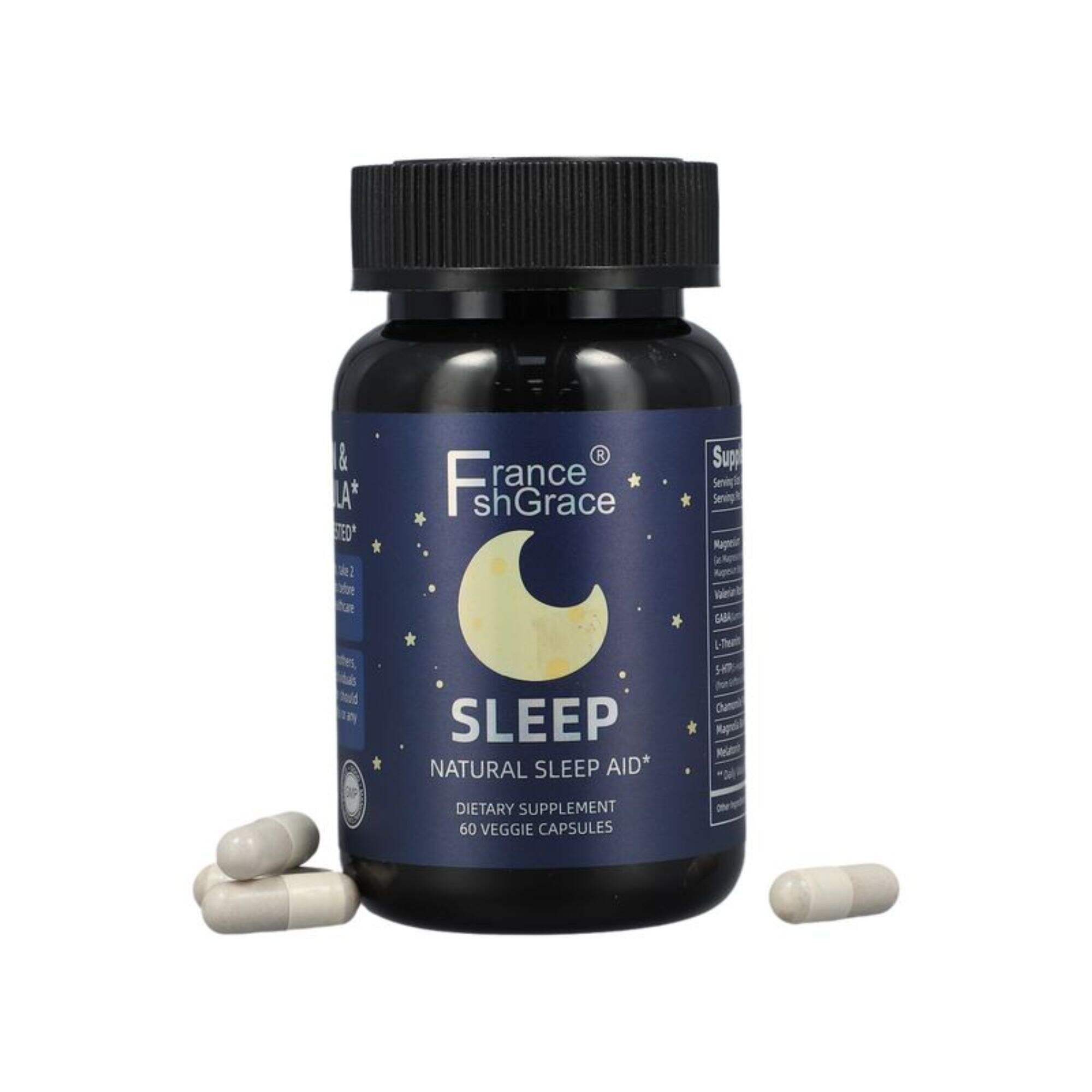 Natural Sleep Aid Melatonin 10mg Capsules