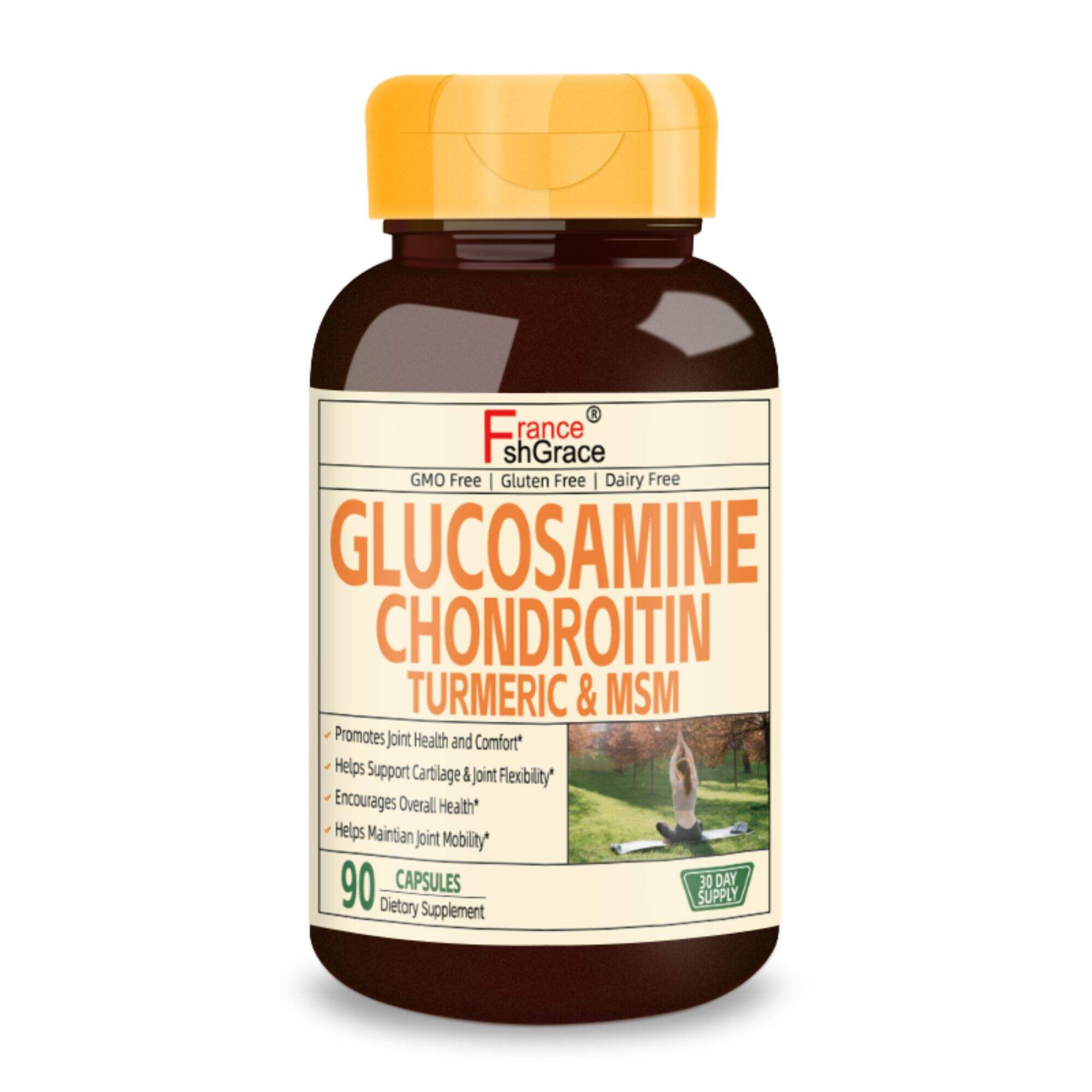 Glucosamine Chondroitin Joint Support MSM 90 Cpaules