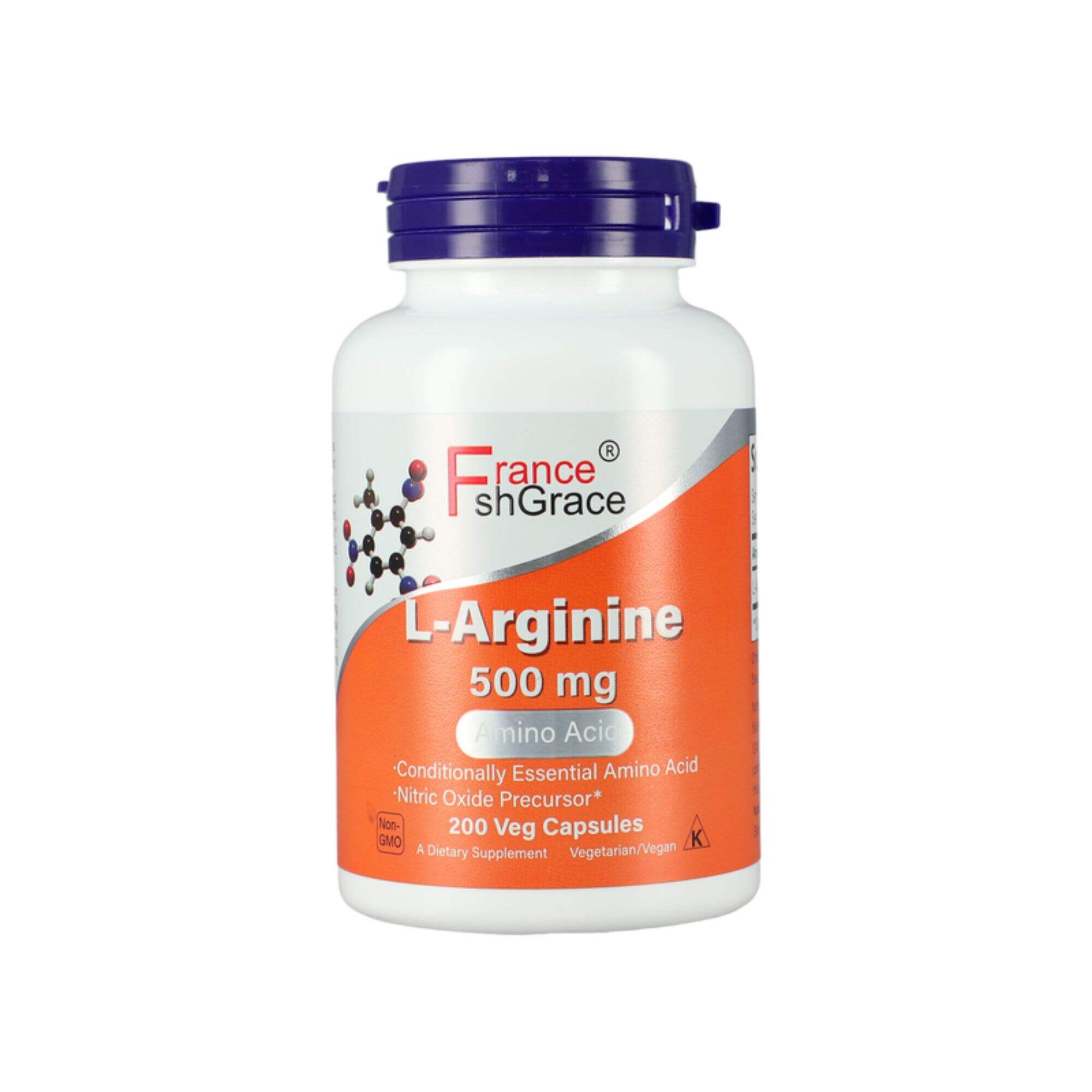 L-Arginine Man Enhance 500MG لكل كبسولة، 200 كبسولة لكل زجاجة