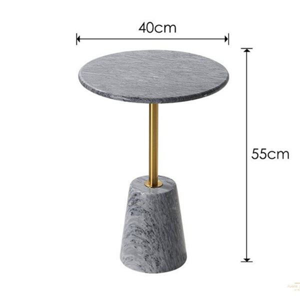 Nosta tilasi tyyliin trendikkäällä harmaan marmorin sivupöydällä